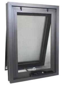 China Customize Australia Standard Aluminum Awning Windows With Durable Fiberglass factory