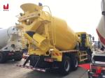 Right Hand Drive 12m3 Heavy Duty Mixer 9.726L Big Cement Truck