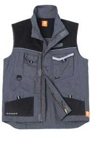 China 35% Cotton Men'S Cotton Workwear Adjustable Waistband Vest factory