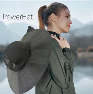 China Foldable Portable Rechargeable Solar Charging Cap Camping factory