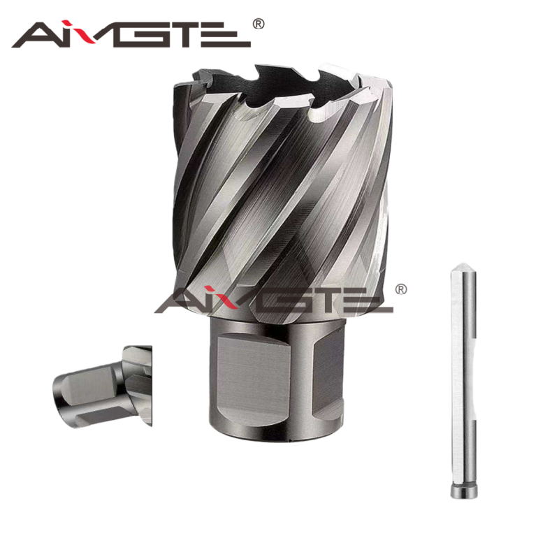 Hss Annular Cutter Right Angle Shank Core Drill Bit Drills for Steel Plate