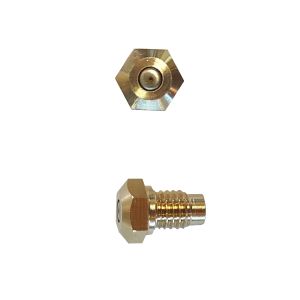 Custom Brass Gas Nozzle LPG Natural Gas Water Heaters