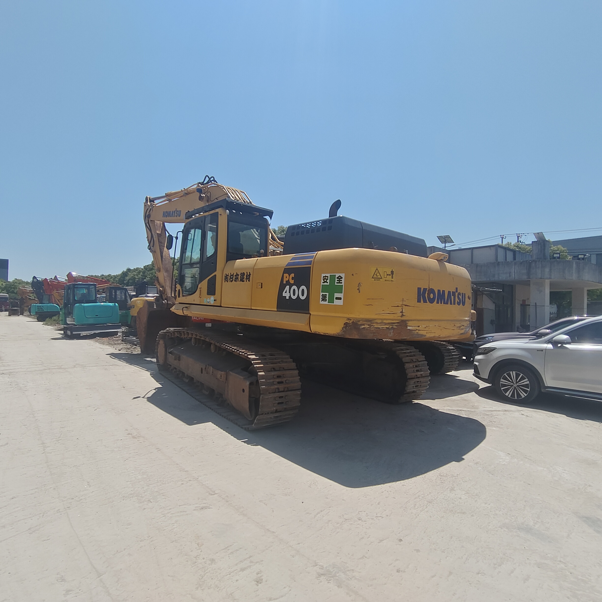 Original Japan Used Komatsu PC400 PC450 Excavator with Operating Weight 41.4 Ton