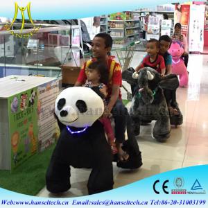 China Hansel coin operated animal scooter and kids game ride on car factory