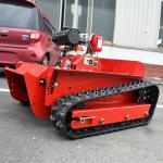 Diesel Oil / Gasoline Remote Control Robot Lawn Mower For Agriculture