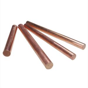 China JIS H3250 Solid Copper Rod 20mm-500mm Dia High Intensity for HVAC / Plumbing factory