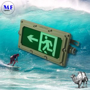 Ex ATEX IP65 Waterproof Fireproof Aluminum Tempered Glass Industrial LED