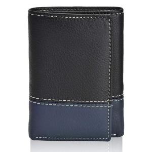 China GENUINE LEATHER Mini Minimalist Rfid Credit Card Holder Ultra-thin Designer Money Clip factory