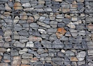 China Stainless Steel Welded Mesh Gabions / Hot Dipped Wire Cage Rock Wall factory