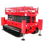 CE ISO Certified Electric Scissor Lift with 113kg Extended Platform Safe Working