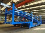 Hydraulic Deck Car Carrier Semi Vehicle Transport Truck Trailer
