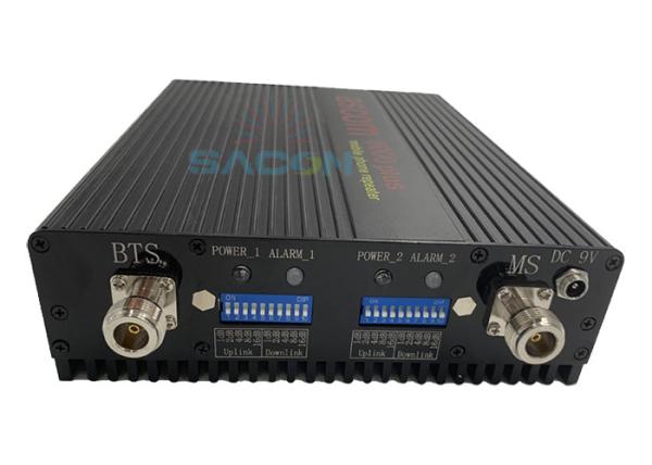 Dip Switch Mobile Phone Signal Booster 23dBm 70dB Gain DC 9V/5A Easy Installatio
