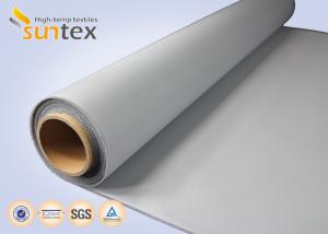 China 4H Satin 0.41mm Fire Retardant Fabric PU 2 Sides M0 Fire Resistant Curtains factory