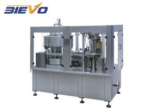 China Carbonated Drinks 3 In 1 220V Cans Filling Machine factory