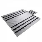 Polyester PVC Truck Cover 20*20 Density Tear Resistant