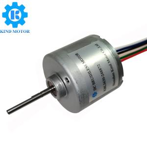 China High Efficiency Dc 6 8 9 12 14.4 18 24 Volt 3630 Brushless Motor With Encoder factory