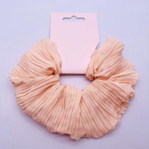 China Wavy Rubber Fabric Hair Accessories Scrunchies Practical Multiscene factory