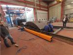 width 1100mm Roller Conveyor Shot Blasting Machine Surface Continuous Treatment