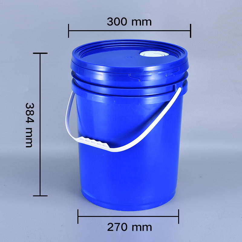 Personalized Logo Printing PP 20l Plastic Oil Bucket for Grade Food Grade Container