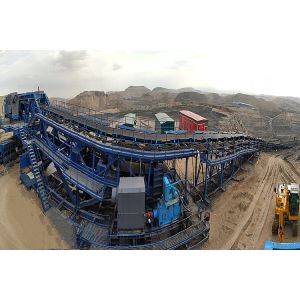 customized Belt Conveyor for Long-distance Transport to handling bulk material