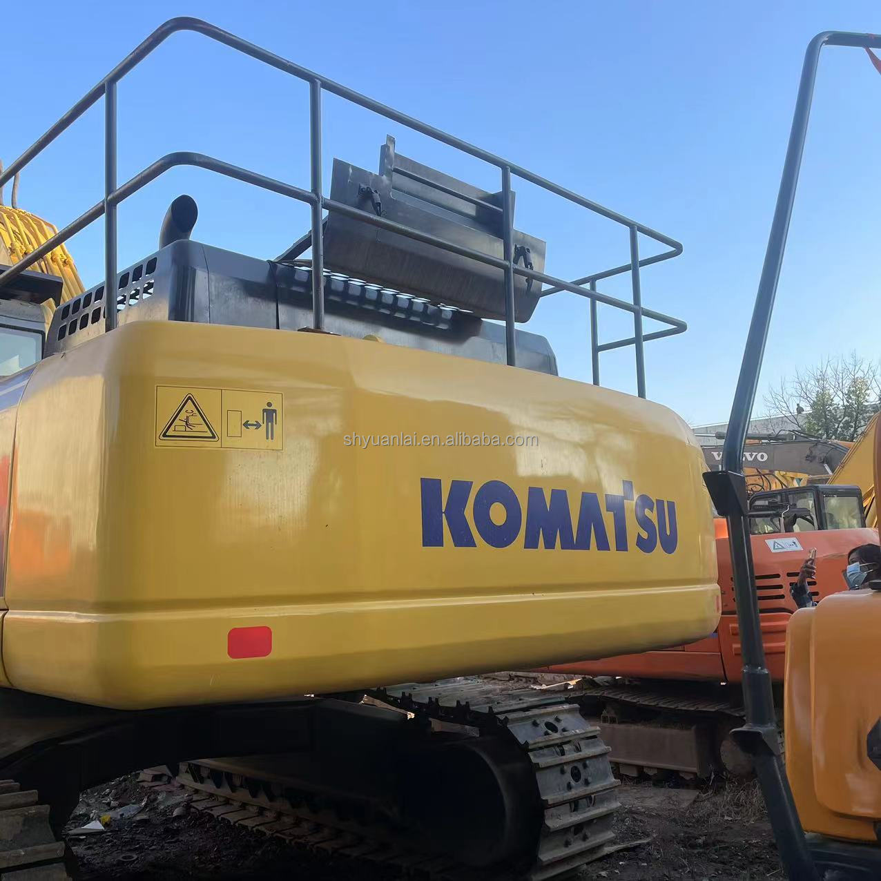 Second Hand 45 Ton Komatsu PC450 Excavator with Original Color and Fuel-Saving System