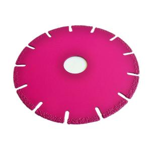 China Good Look 5inch 125×1.4/2.2×5×22.23×15T Vacuum Brazed Diamond Grinding Cutting Disc For Stone Ceramic Plastic Marble factory