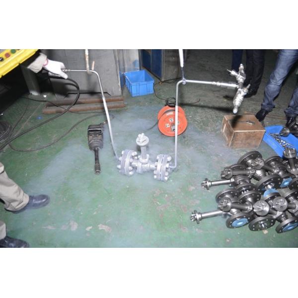 China -198 Degrees Centigrad Cryogenic Reduce Bore Ball Valve factory