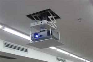 China Ceiling Mounted Motorized Projector Lift 100cm for different projectors factory