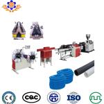 Single Wall PE Corrugated Pipe Machine Tube Extrusion Line 440Kw