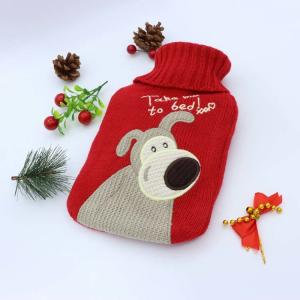 China Natural Light Weight Rubber Hot Water Bag 1000ml factory