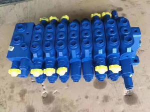 China Kobelco Excavator Hydraulic Valve SK60C SK60-5 SK70 SK100 SK120 SK120-5 Main Control Valve Distribution Valve factory