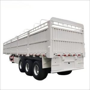 China CIMC 3 axle Fence Truck mechanical suspension truck trailer China Supplier Direct Sales Fence semi trailer factory
