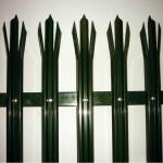 Garden 100x55mm Post Galvanised Palisade Fencing Rot Proof