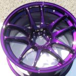 Super Durable Polyester Powder Coating , Polyester Alloy Wheel Powder Coating