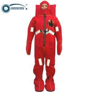 China 142 Buoyancy Child Immersion Suit , Ocean Survival Suit With Light And Whistle factory