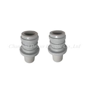 China Light Gray Glazed ANSI LV Oil Type Transformer Porcelain Bushing factory