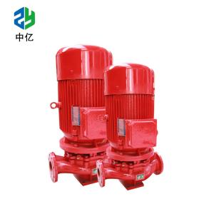 China Single Stage Vertical Fire Pump Cast Iron 440V Vertical Jockey Pump factory