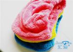 Yellow / Red Microfibre Hair Turban Towel Wrap Super Absorbent , Quick Dry Towel