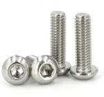 Stainless Steel Machine Screws 304 ISO 7380 Hexagon Socket Button Head Screws