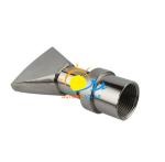 Direction Adjustable Flat Fan Spray Nozzle , Sector DN40 High Pressure Spray