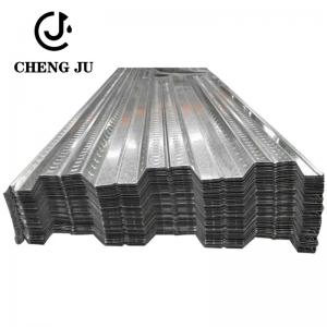 China Al-Zn Coated Metal Building Material Corrugated Galvalume Floor Decking Sheets on sale