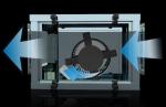 2024Kitchen Cabinet Ducting Ventilating Exhaust Fan Low Noise 12000m3/H