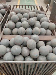 China 50Mn Mining Machine Spare Parts Casting Steel Grinding Iron Ball For Mining Ball Mill factory