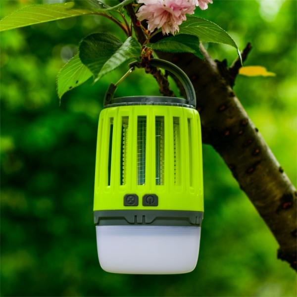 267g IPX4 Waterproof Camping Night Light UV Bug Zapper Rechargeable Mosquito