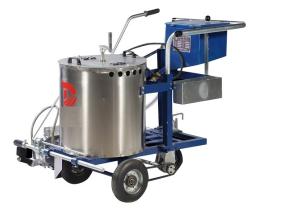 China Hot Thermoplastic Road Marking Machine With Professional Paint Material factory