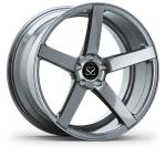 Car Rims 2PC Forged Alloy Wheels 20" For BMW X5 X6 Gun Metal Machined Face 20