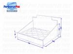 Lightweight Counter Display Boxes Cardboard B Flute For Beverage Cola