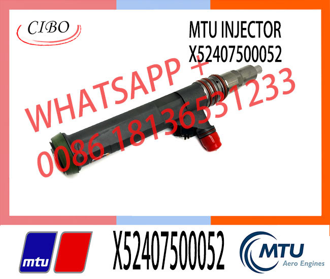 Remanufactured MTU Fuel Injectors 1576844 VTO-G441M48B X52407500052
