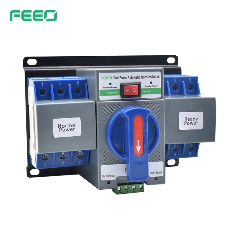 230VAC Automatic Power Transfer Switch 63A ATS Changeover 4P