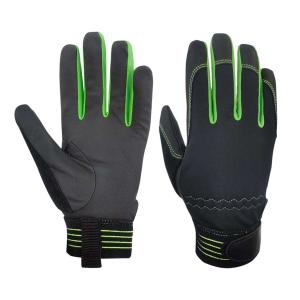 China Ultra Light Flexible Mechanic Working Gloves Firm Fitting CE Certified factory